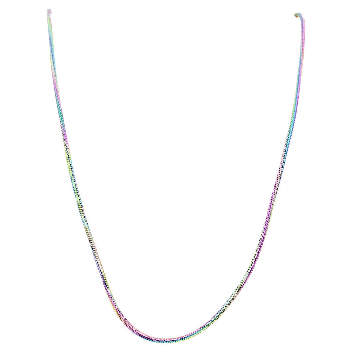 Titan Snake Round Multi-colour Necklace