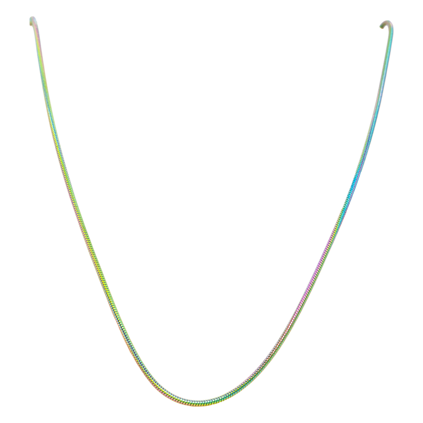Titan Snake Round Multi-colour Necklace