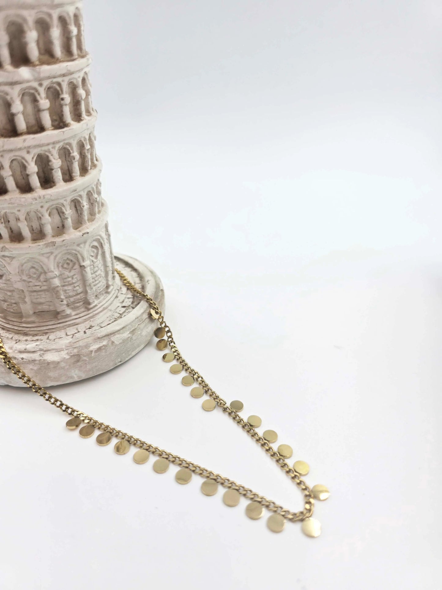 Lustria Disk-Women's Necklace-Emberstone-Emberstone