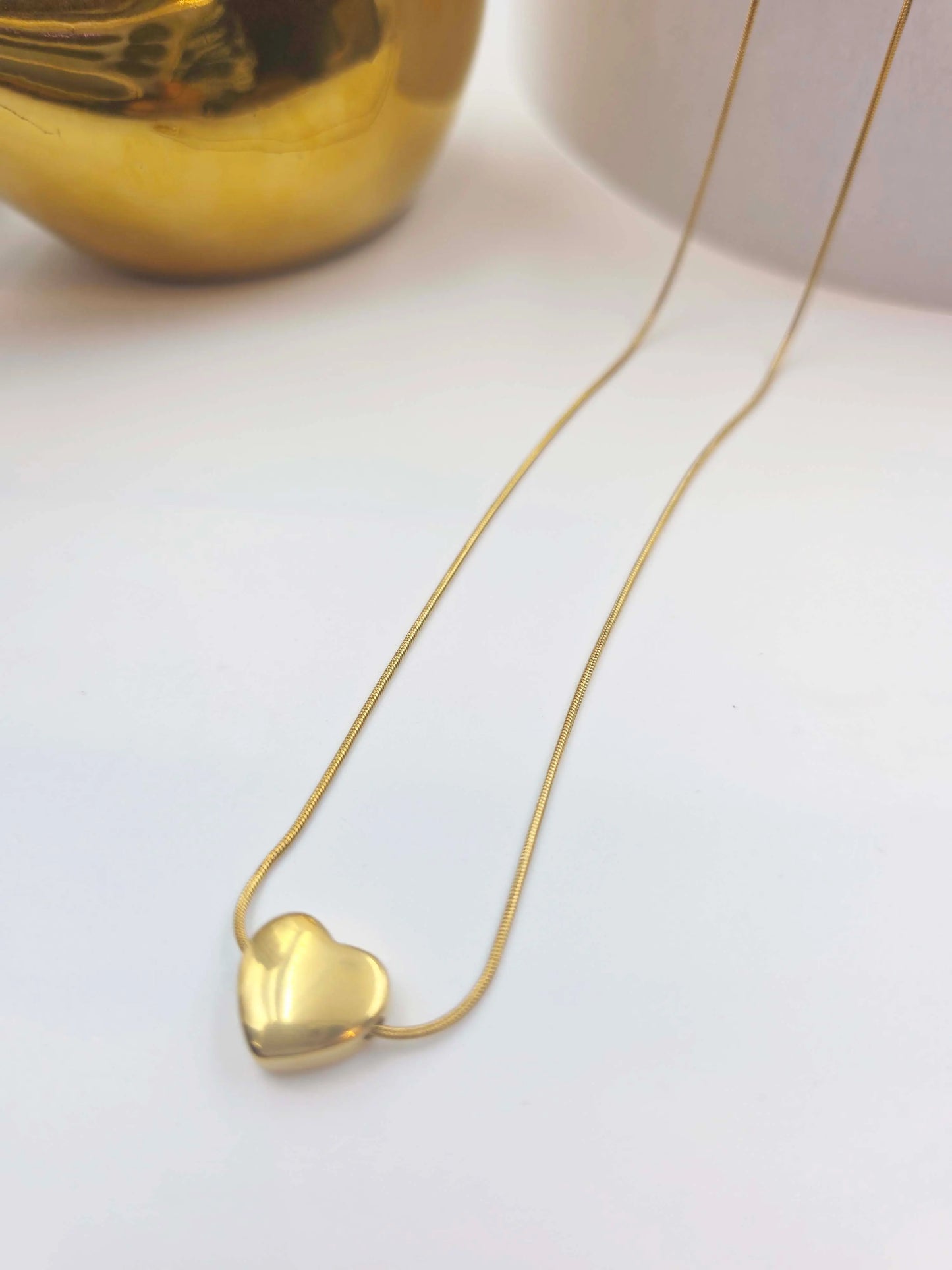 Floren Heart-Women's Necklace-Emberstone-Emberstone