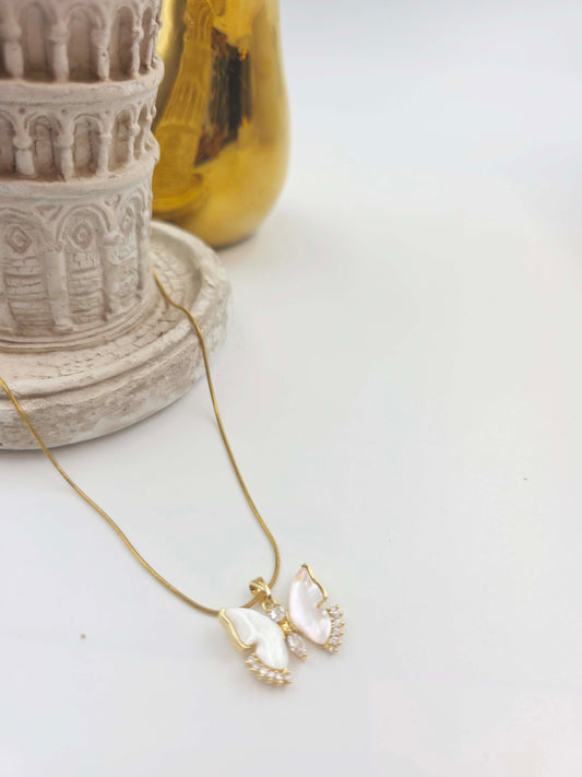 Lyxen White Butterfly