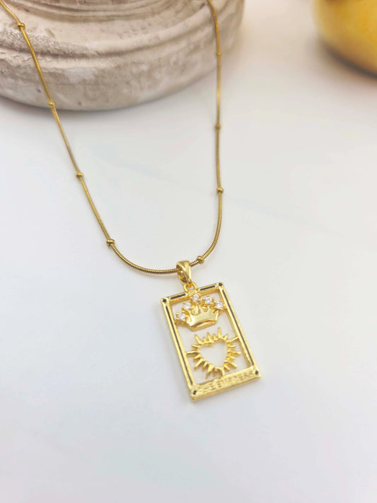 Queenyx - The Empress Crown-Women's Necklace-Emberstone-Emberstone