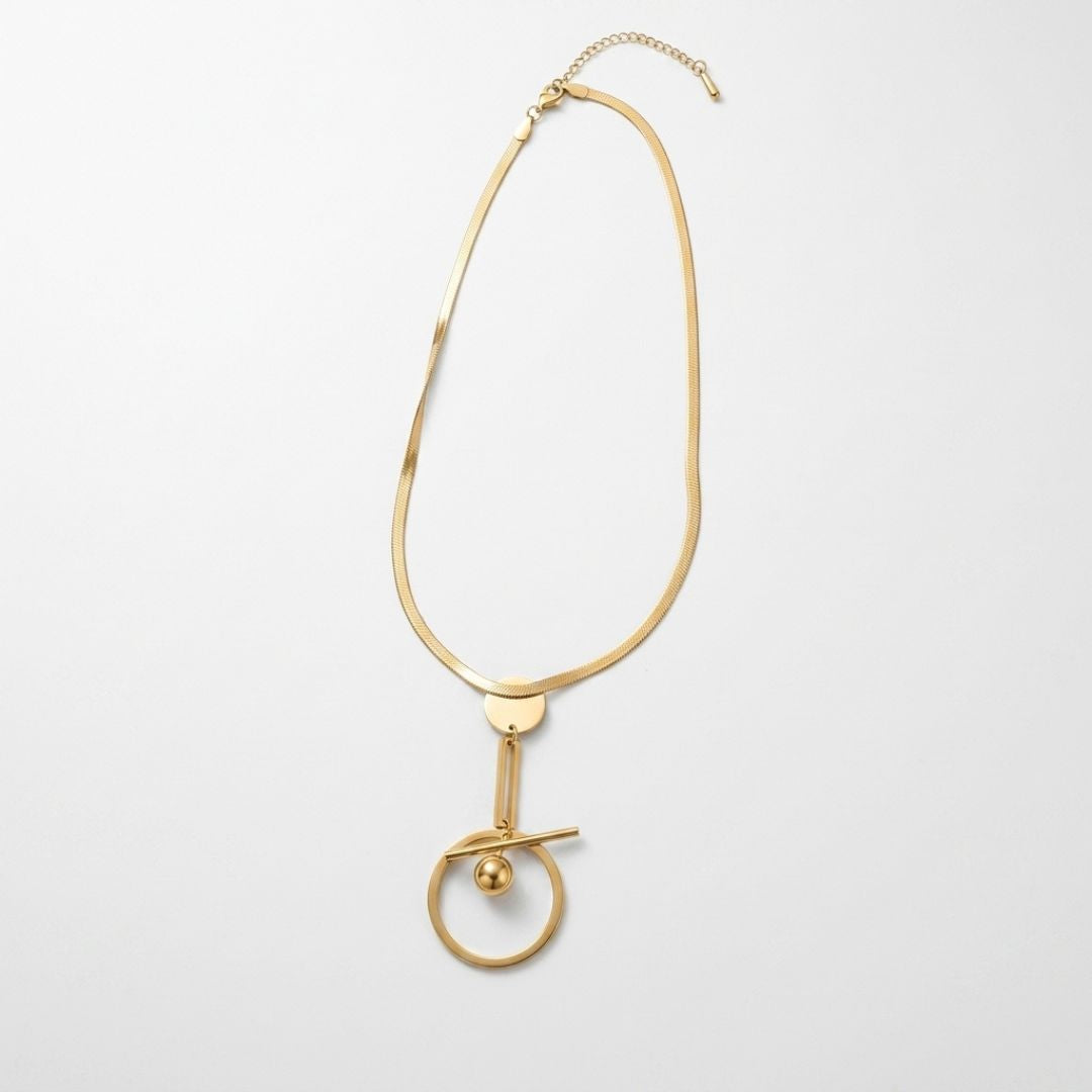 Radiant Loop Necklace