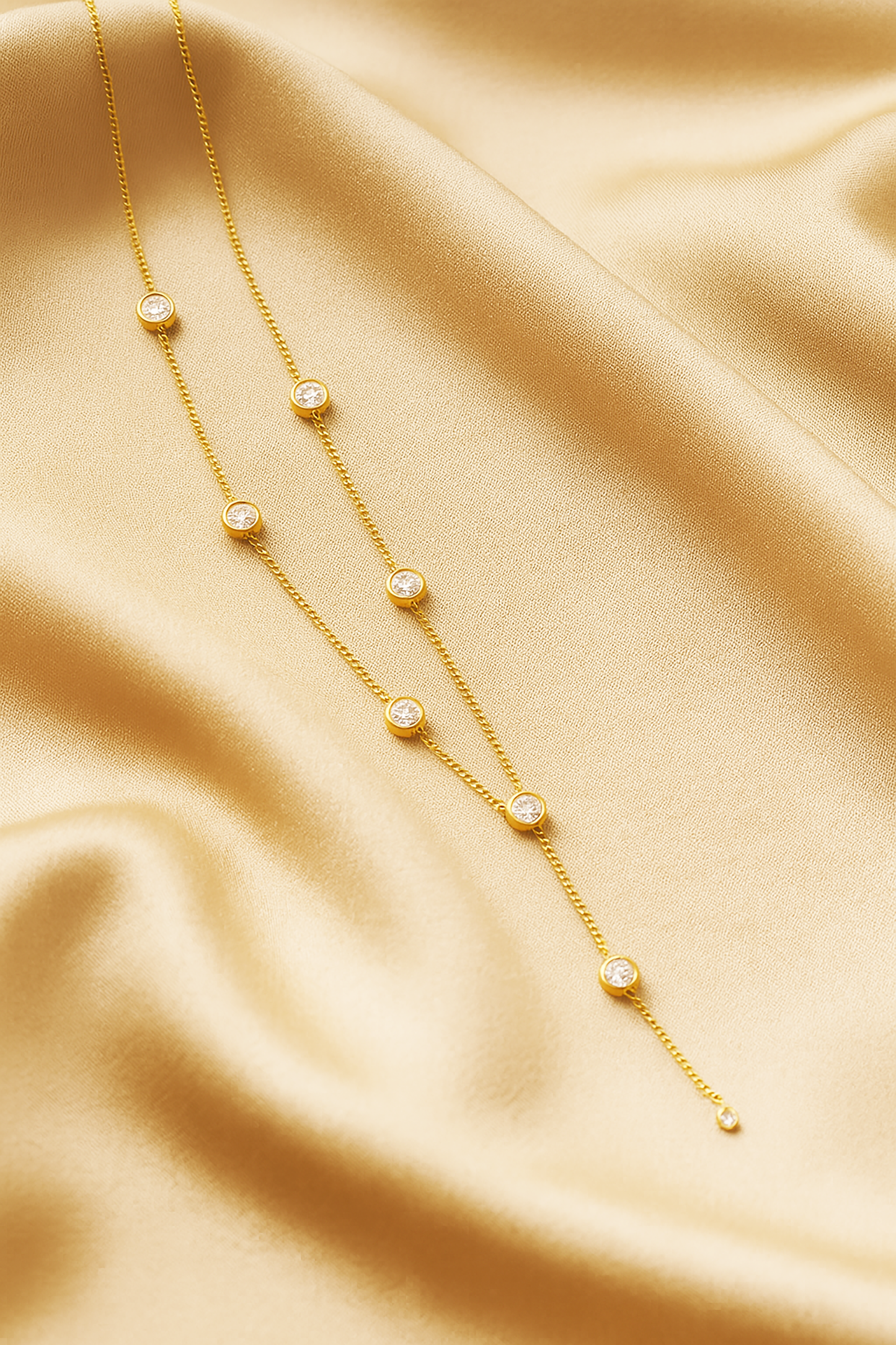 Elowyn Knot Loop Necklace