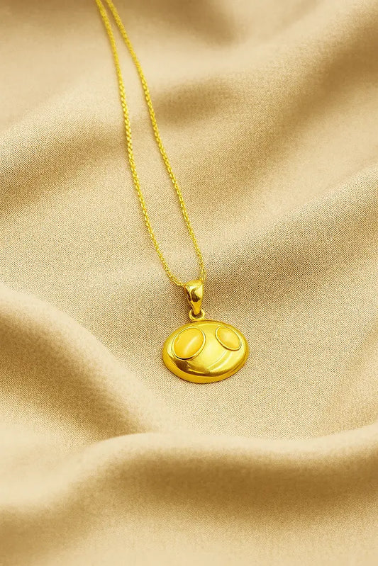Nythera Twin Oval-Women's Necklace-Emberstone-Emberstone