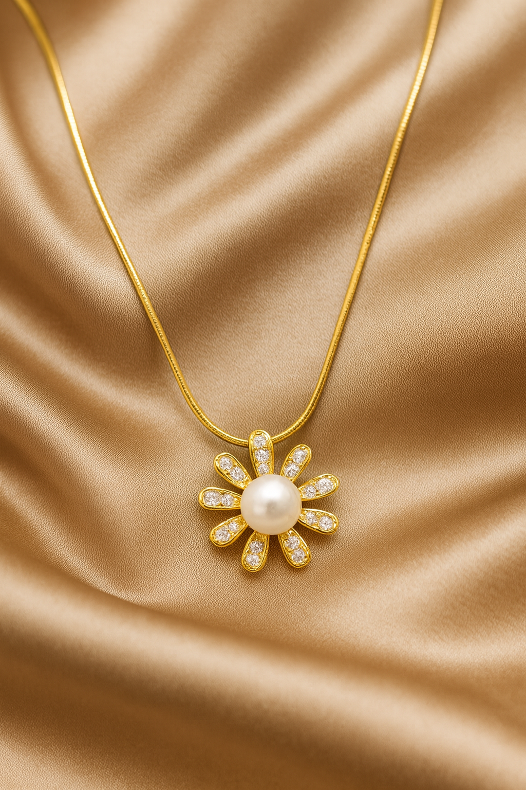 Fern & Pearl Necklace