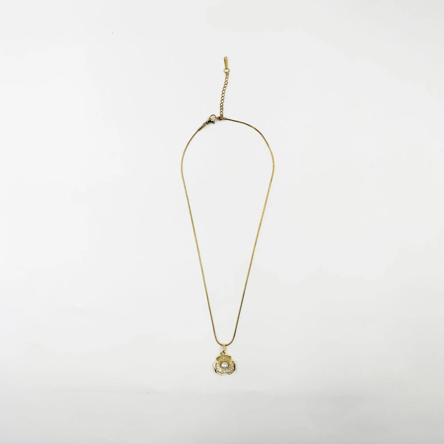 Petalune Necklace-Women's Necklace-Emberstone-Emberstone