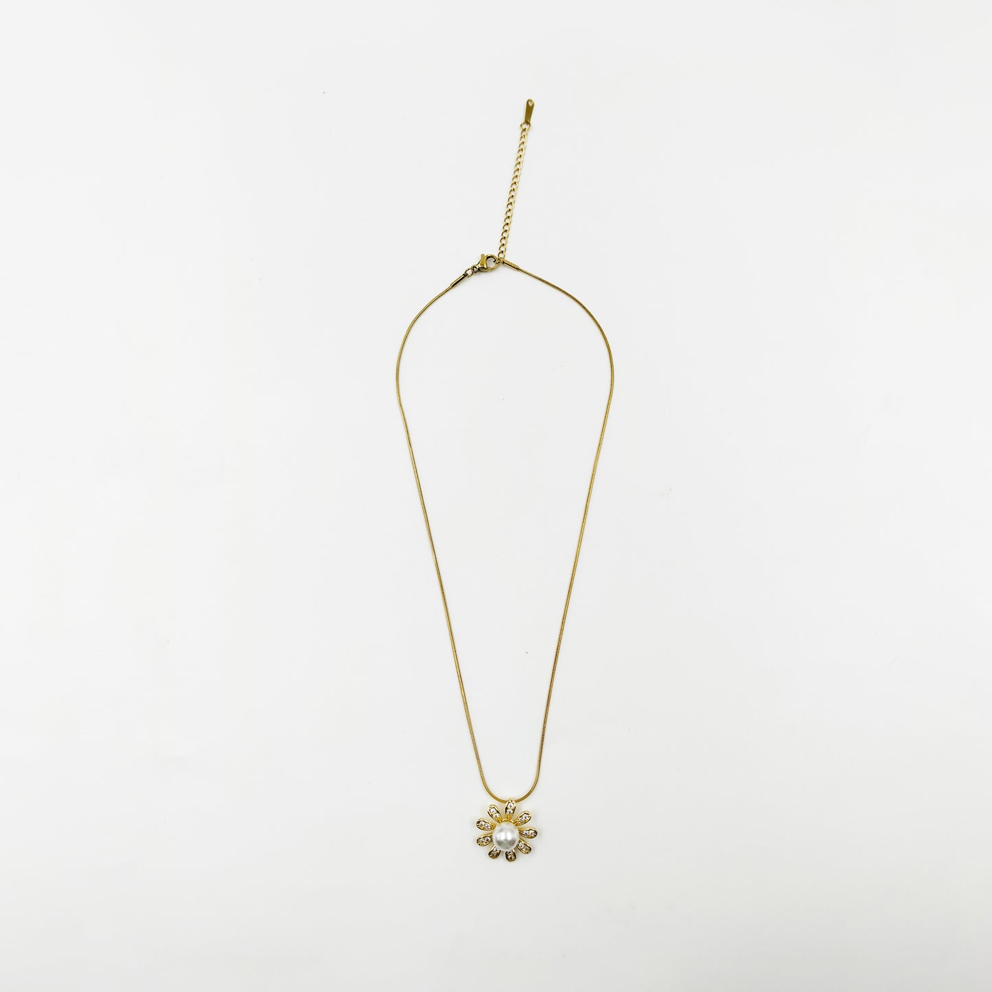 Fern & Pearl Necklace