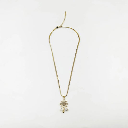 Marigolde Necklace-Women's Necklace-Emberstone-Emberstone
