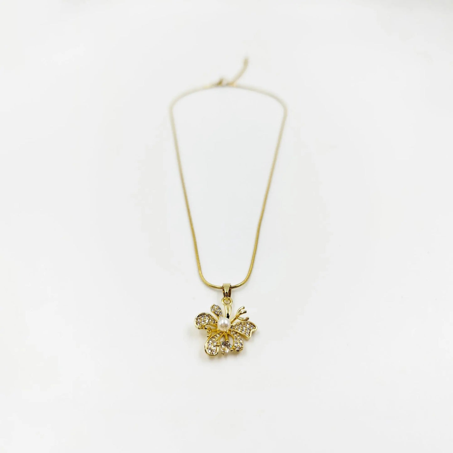 Roseveil Necklace-Women's Necklace-Emberstone-Emberstone