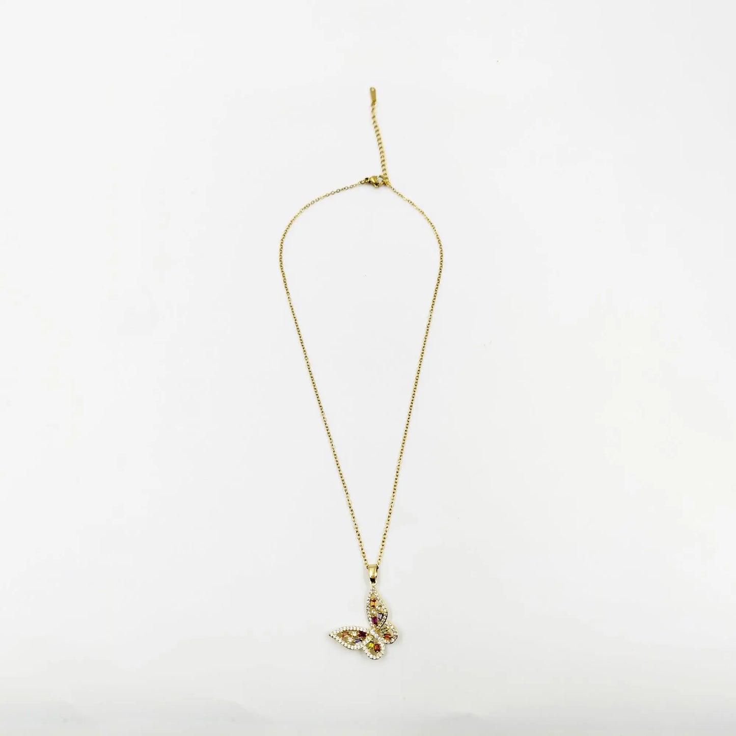 Myra Sage Necklace-Women's Necklace-Emberstone-Emberstone
