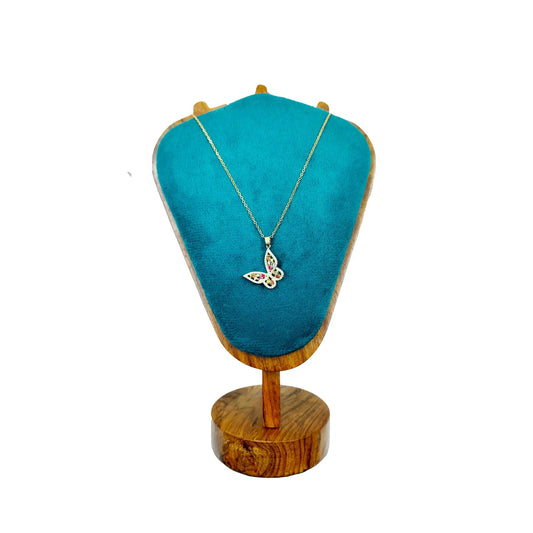 Myra Sage Necklace-Women's Necklace-Emberstone-Emberstone