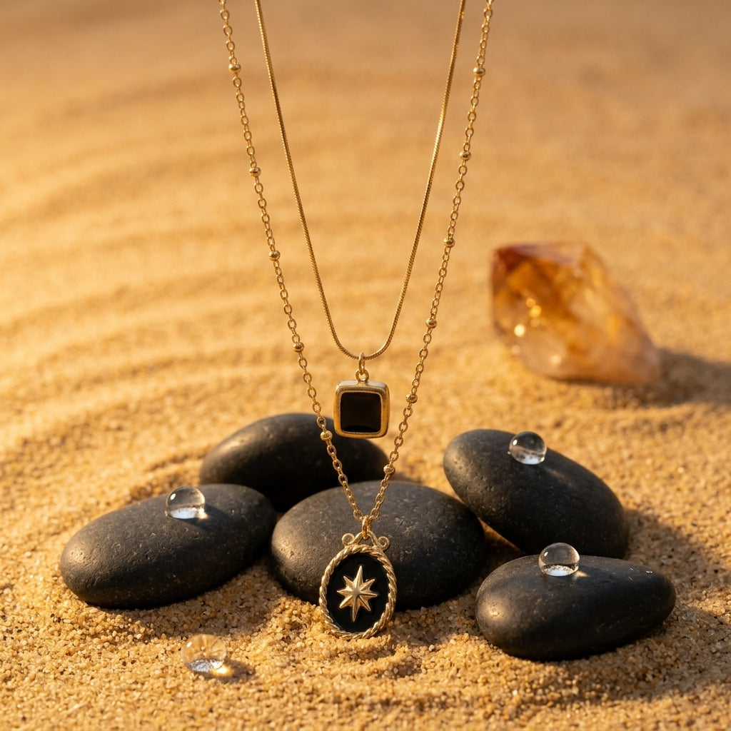 Velvet Crown Necklace