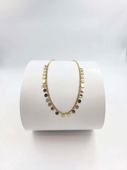Lustria Disk-Women's Necklace-Emberstone-Emberstone