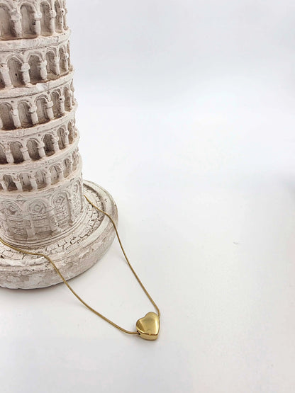 Floren Heart-Women's Necklace-Emberstone-Emberstone