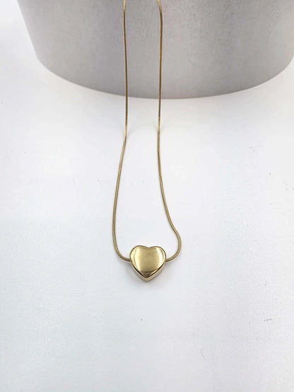 Floren Heart-Women's Necklace-Emberstone-Emberstone