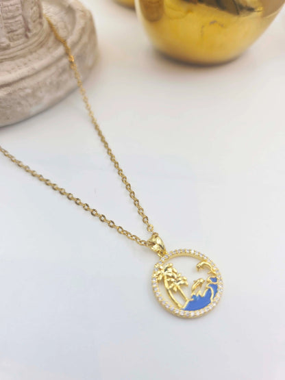 Calisté-Women's Necklace-Emberstone-Emberstone