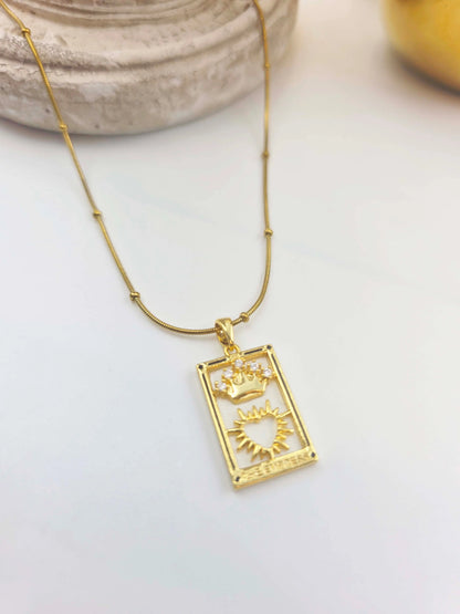 Queenyx - The Empress Crown-Women's Necklace-Emberstone-Emberstone