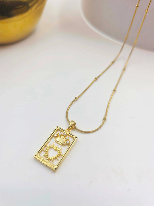 Queenyx - The Empress Crown-Women's Necklace-Emberstone-Emberstone