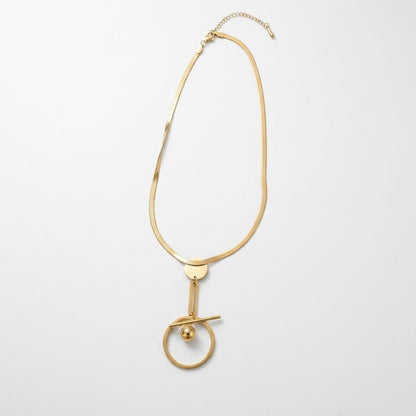 Radiant Loop Necklace