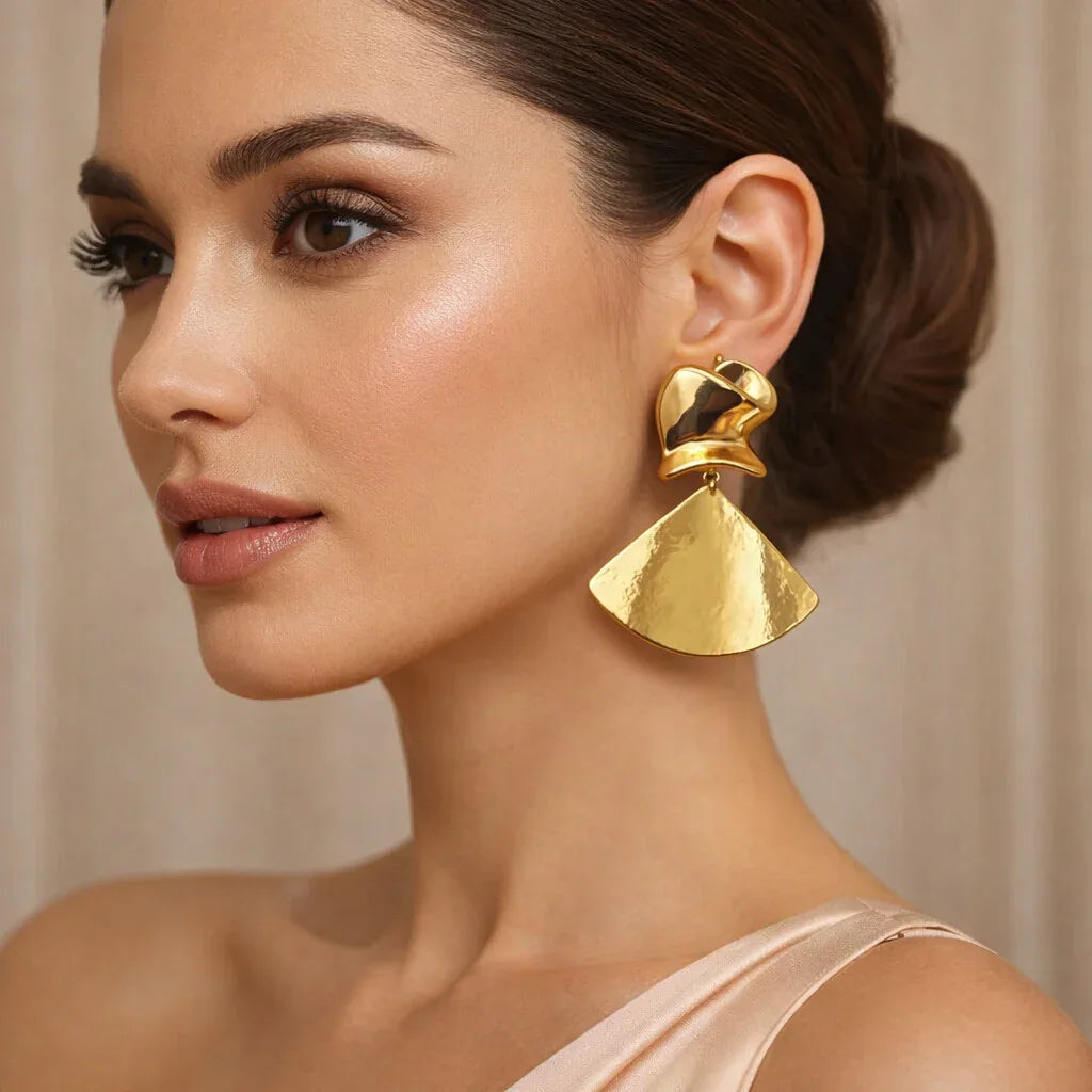 Auralie Earrings - Emberstone