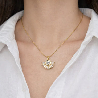 Auravine Necklace - Emberstone