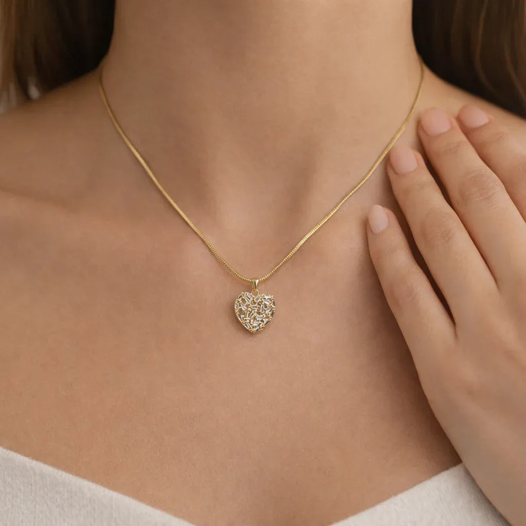 Camellune Necklace - Emberstone