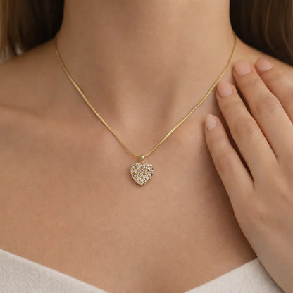 Camellune Necklace - Emberstone