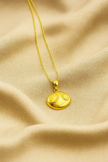 Nythera Twin Oval-Women's Necklace-Emberstone-Emberstone
