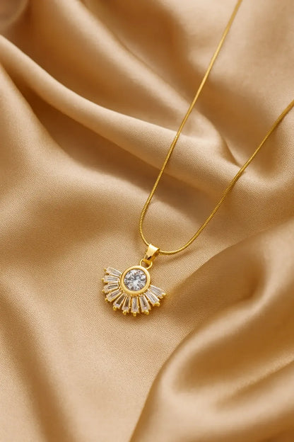 Auravine Necklace - Emberstone