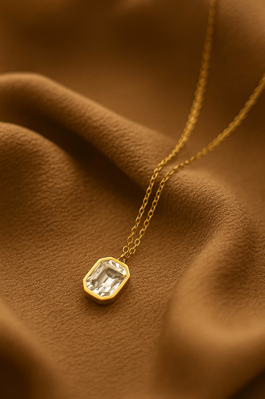 Caelora White Octagon Diamond