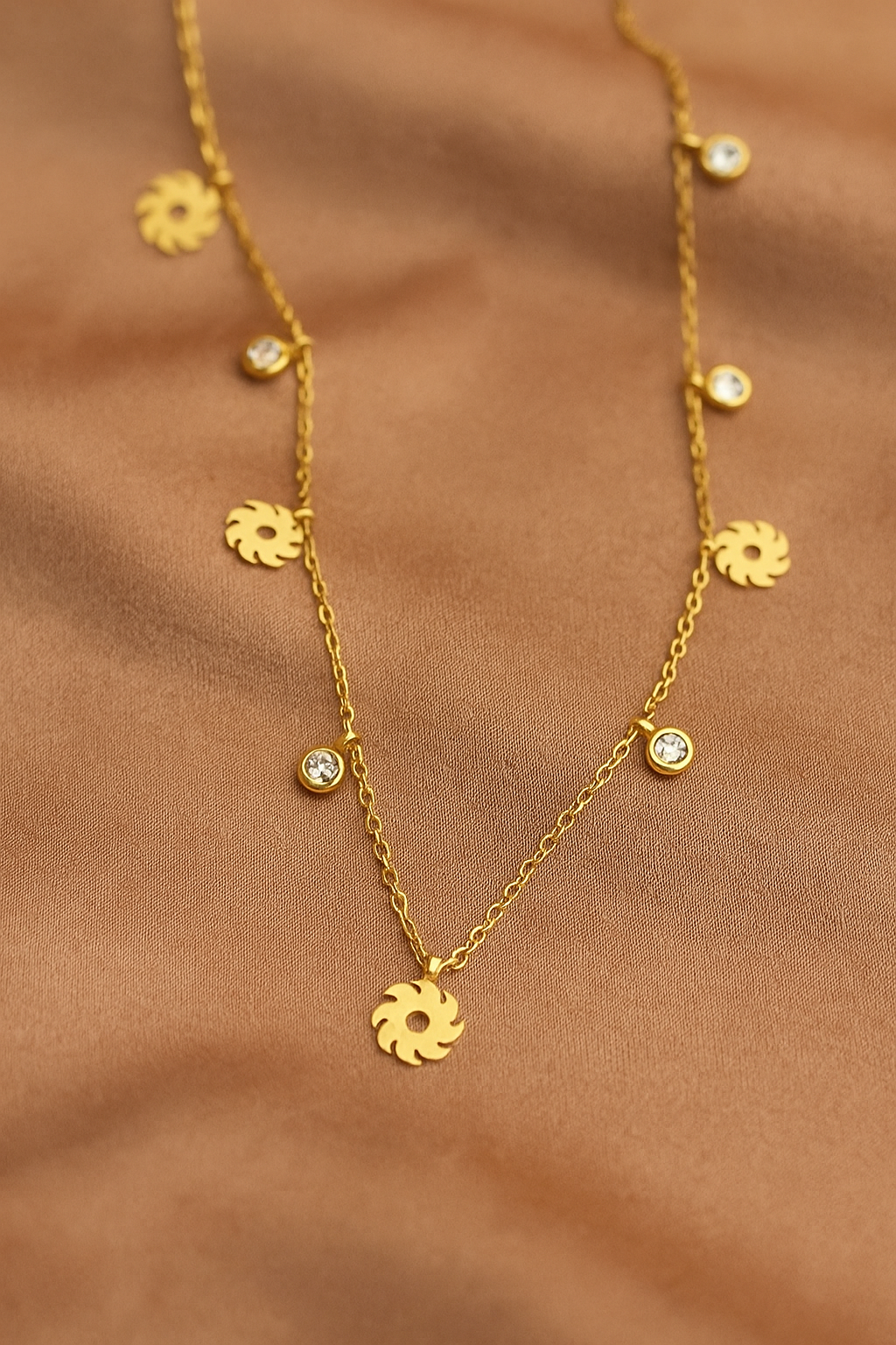 Vetra Sun and Solitaire Charms