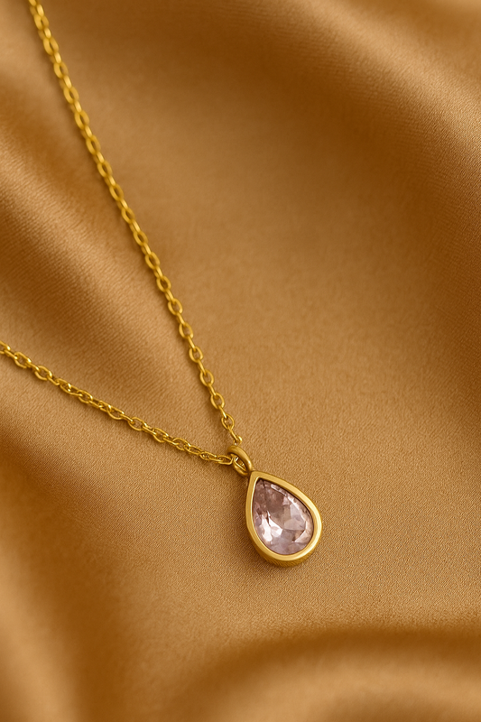 Roselle Pink Teardrop