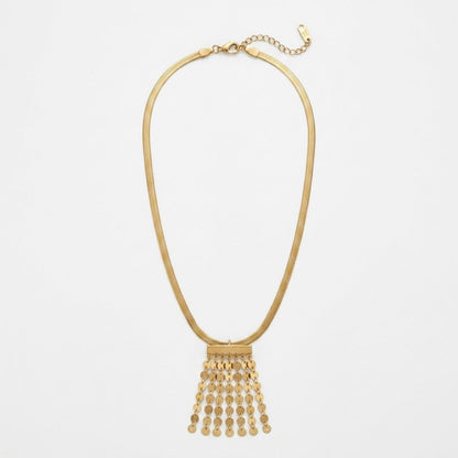 Golden Pulse Necklace