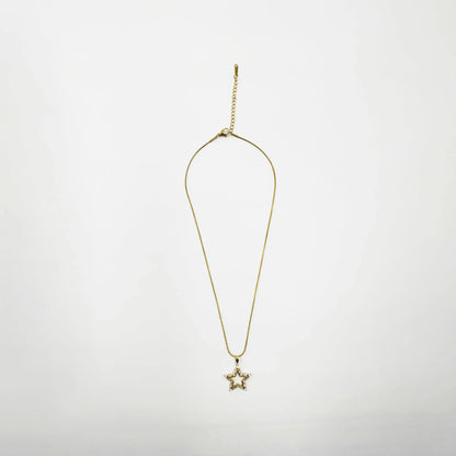 Thistle & Gold Necklace-Women's Necklace-Emberstone-Emberstone