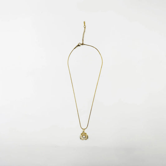 Petalune Necklace-Women's Necklace-Emberstone-Emberstone