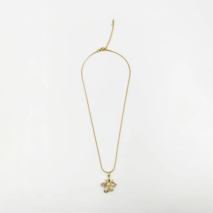 Roseveil Necklace-Women's Necklace-Emberstone-Emberstone