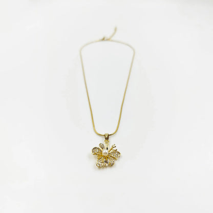 Roseveil Necklace-Women's Necklace-Emberstone-Emberstone