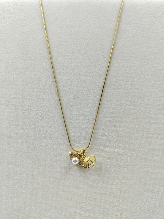 Solara Necklace-Women's Necklace-Emberstone-Emberstone