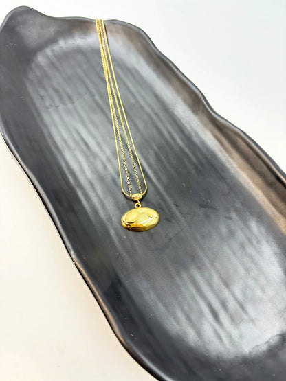 Nythera Twin Oval-Women's Necklace-Emberstone-Emberstone
