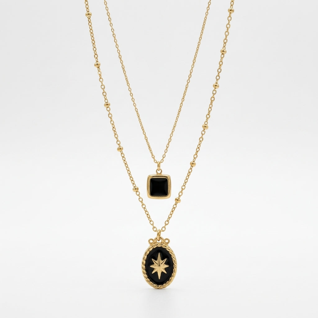 Velvet Crown Necklace