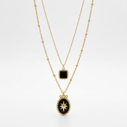Velvet Crown Necklace