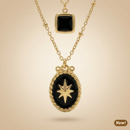 Velvet Crown Necklace