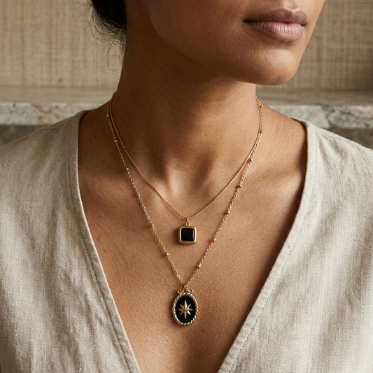 Velvet Crown Necklace