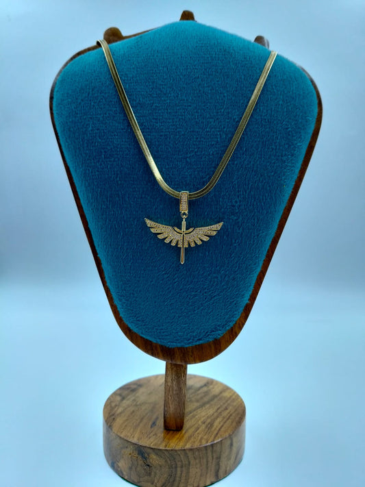 Golden Whisper Chain Necklace