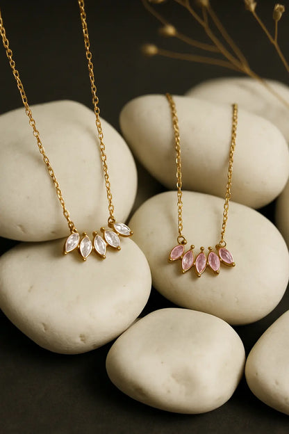 Marabel Floral-Women's Necklace-Emberstone-Emberstone
