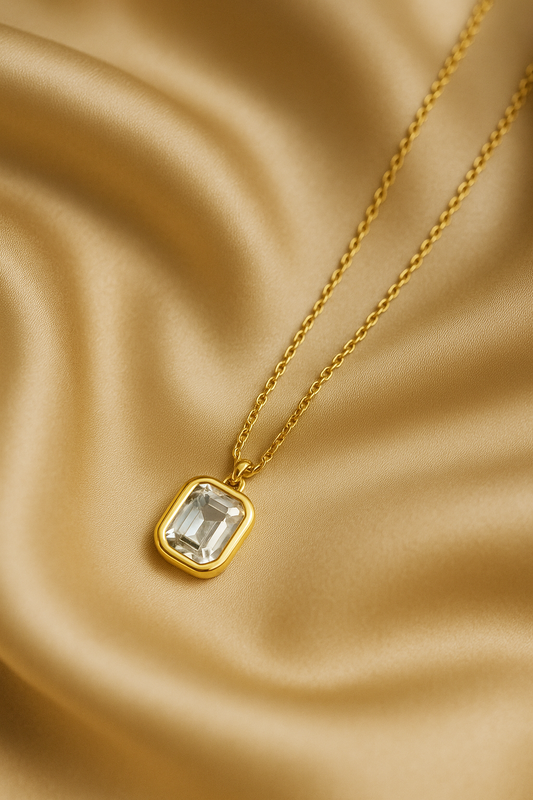 Caelora White Octagon Diamond