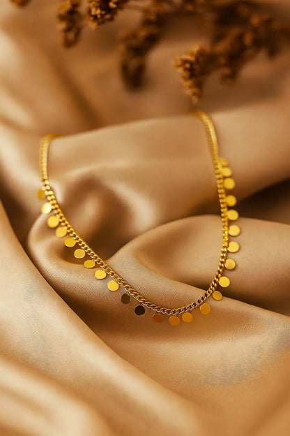 Lustria Disk-Women's Necklace-Emberstone-Emberstone