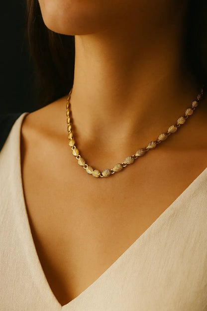Solenya Coffee Grains-Women's Necklace-Emberstone-Emberstone