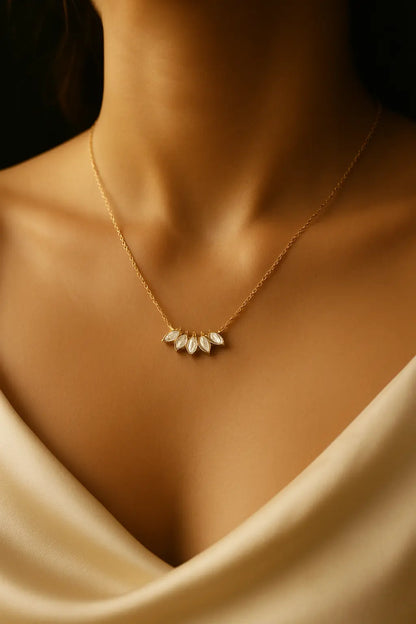 Marabel Floral-Women's Necklace-Emberstone-Emberstone
